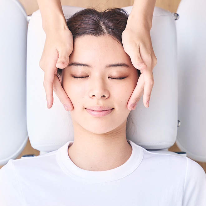 フェイス&ヘッド×骨盤調整60分コース